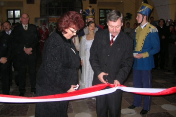 Otwarcie holu w Zamku na Mirowie
