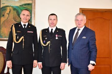 St. bryg. Jacek Hajduk nowym Komendantem Powiatowym Państwowej Straży Pożarnej w Miechowie
