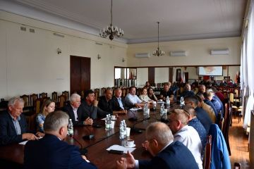 Posiedzenie Powiatowego Zespołu Zarządzania Kryzysowego