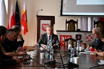 Posiedzenie Powiatowego Zespołu Zarządzania Kryzysowego