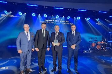 Powiat Miechowski laureatem Nagrody Gospodarczej Województwa Małopolskiego 2026 w kategorii Małopolska Inwestycja Przyszłości!