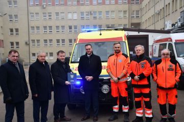 Zakupy Powiatu Miechowskiego sfinansowane ze środków Programu Ochrony Ludności i Obrony Cywilnej na lata 2025-2026