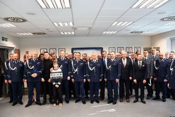 Młodszy inspektor Paweł Maciejowski pełniącym obowiązki Komendanta Powiatowego Policji w Miechowie