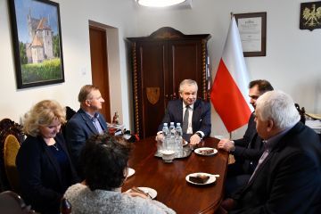 Pożegnanie pracowników Starostwa Powiatowego odchodzących na emeryturę