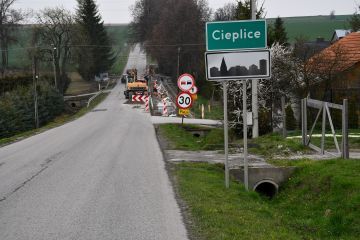 Przebudowa drogi powiatowej 1172K Maków - Gołcza - Iwanowice - Zerwana w miejscowości Cieplice