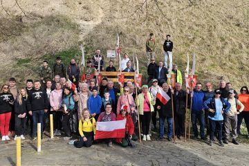 Marsz śladami Tadeusza Kościuszki w Powiecie Miechowskim