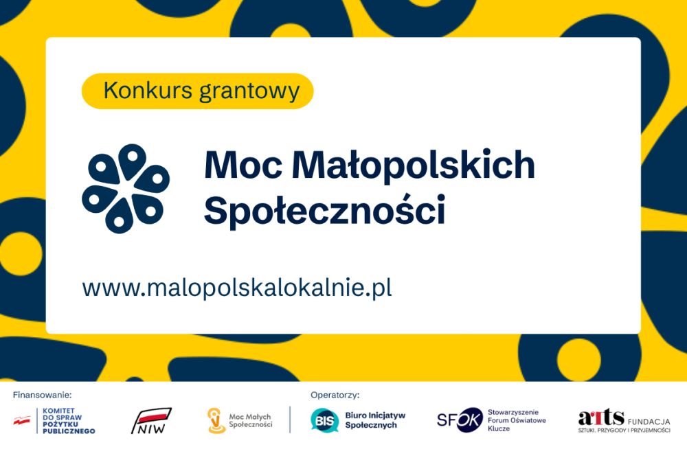 Nabór wniosków w konkursie grantowym Moc Małopolskich Społeczności 2026