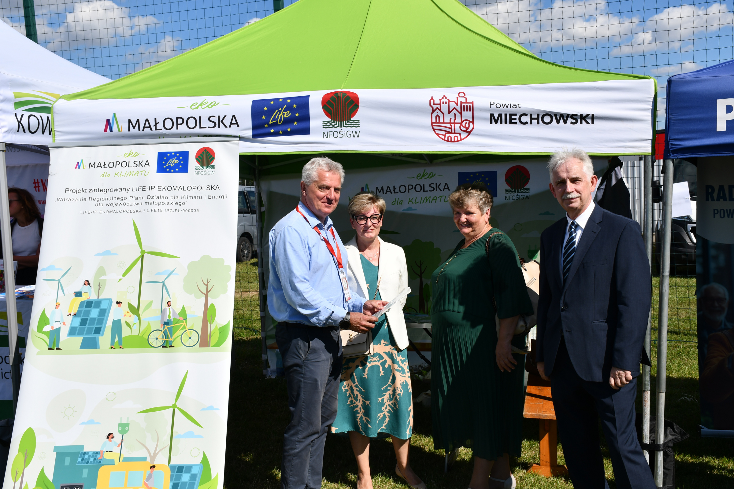 Edukacja klimatyczna podczas Dożynek Powiatu Miechowskiego i Gminy Miech&oacute;w