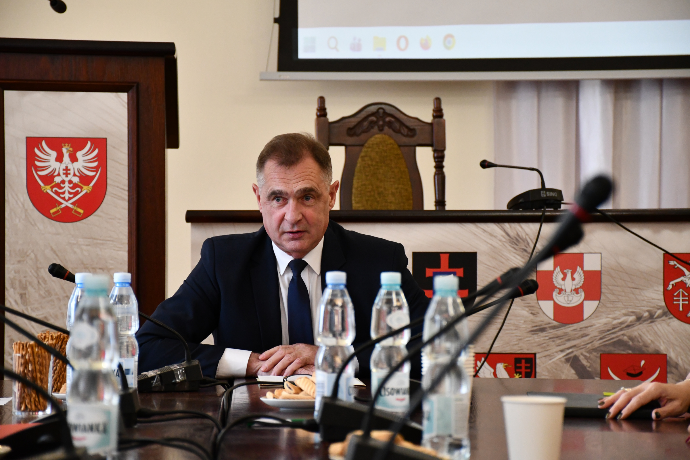 Posiedzenie Powiatowej Rady Rynku Pracy w Miechowie