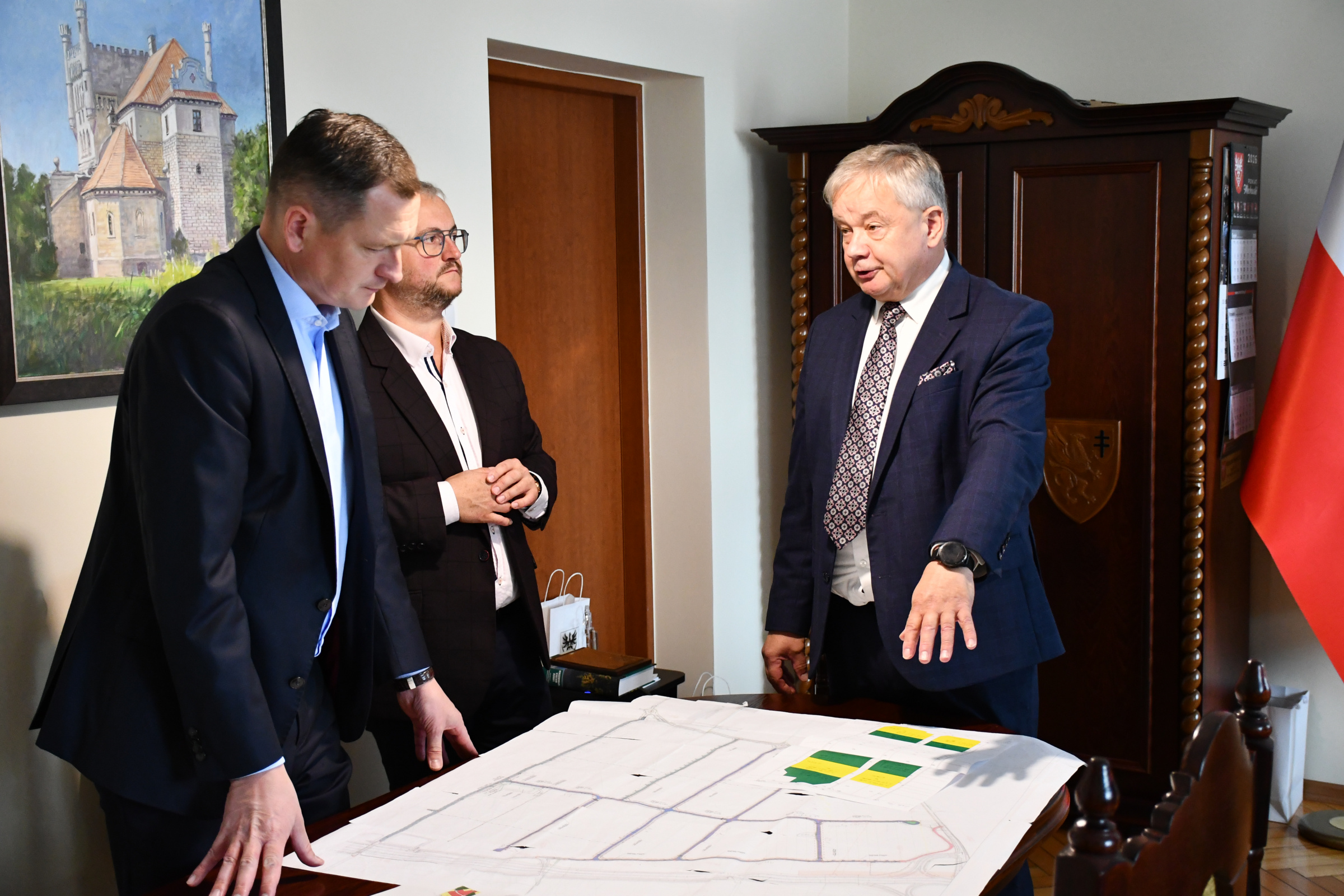 Władze Małopolskiej Agencji Rozwoju Regionalnego z wizytą w Parku Technologicznym w Książu Wielkim