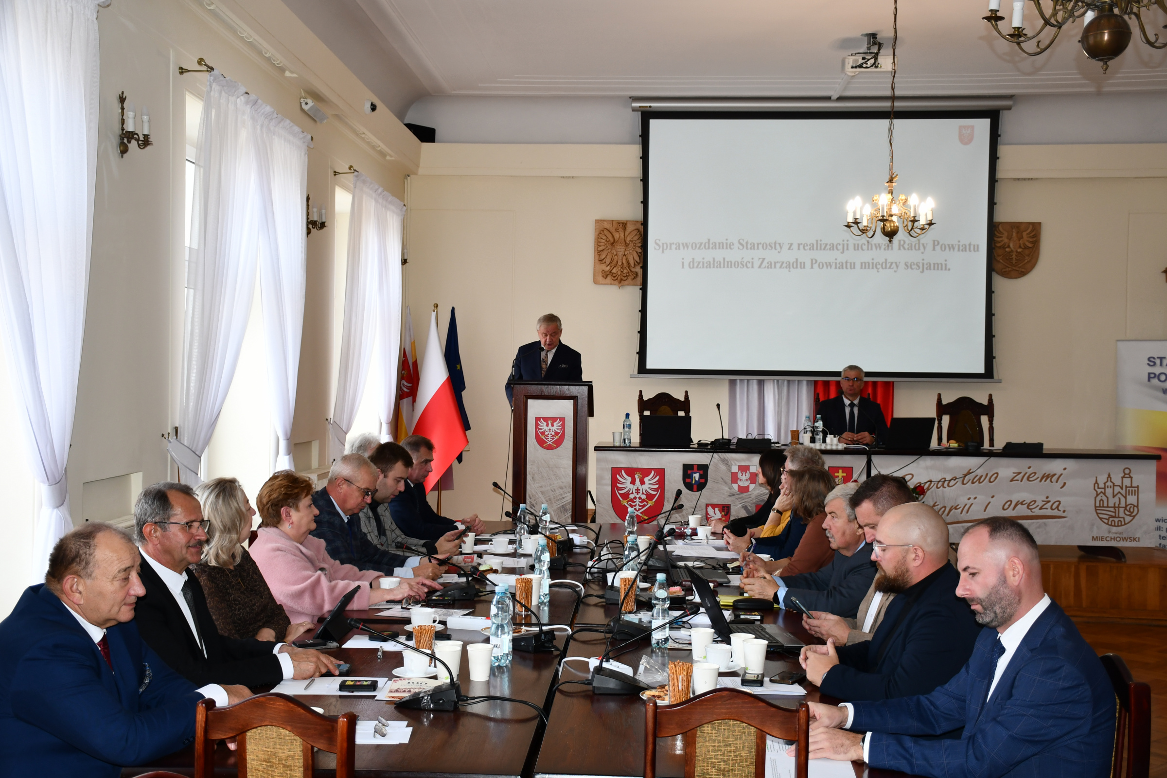 XXVIII Sesja Rady Powiatu Miechowskiego