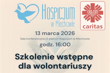 Szkolenie wstępne dla wolontariuszy