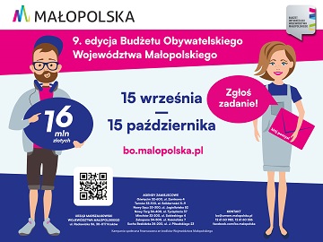 9. edycja Budżetu Obywatelskiego Województwa Małopolskiego