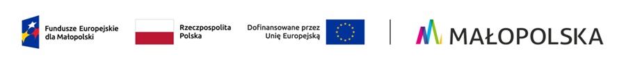 logo Prograu Fundusze Europejskie dla Małopolski 2021-2027