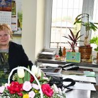 Naczelnik Małgorzata Pasek na stanowisku pracy