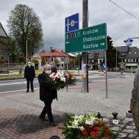 229. rocznica uchwalenia Konstytucji 3 Maja - starosta Jacek Kobyłka z samorządowcami Gminy Książ Wielki