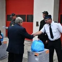 Sprzęt z Małopolskiej Tarczy Antykryzysowej dla OSP Tczyca