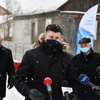 Łukasz Sm&oacute;łka, Wicemarszałek Wojew&oacute;dztwa Małopolskiego otwiera drogę powiatową w Moczydle