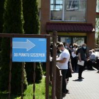 Punkt szczepień Szpitala św. Anny przy Szkole Podstawowej Nr 2 w Miechowie