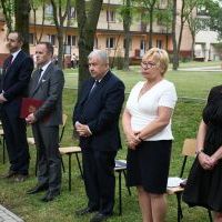 Kierownictwo DPS ul Warszawska, przedstawiciele władz Powiatu Miechowskiego