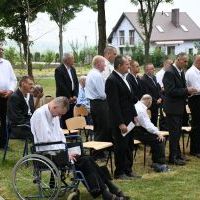 Mieszkańcy DPS ul. Warszawska w Miechowie na jubileuszu placówki