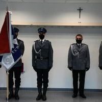 Uroczysta zbi&oacute;rka z okazji Święta Policji w Miechowie