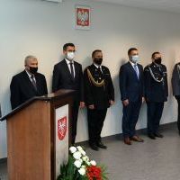 Komendanci KPP Miech&oacute;w i zaproszeni na Święto Policji goście
