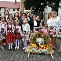 Reprezentacja dożynkowa Gminy Słabosz&oacute;w