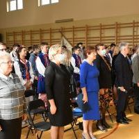 Wprowadzenie Sztandaru Zespołu Szk&oacute;ł Nr 1 w Miechowie