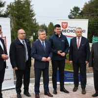 Władze Wojew&oacute;dztwa Małopolskiego i Powiatu Miechowskiego w Kalinie Wielkiej