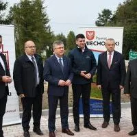 Władze Wojew&oacute;dztwa Małopolskiego i Powiatu Miechowskiego w Kalinie Wielkiej