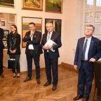 Marszałek Witold Kozłowski w Domu Pracy Tw&oacute;rczej im. Stefana Żechowskiego