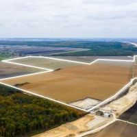 Tereny inwestycyjne przyszłego parku technologicznego zlokalizowane na terenie gminy Książ Wielki w powiecie miechowskim