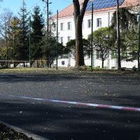 Budowa boiska do siatkówki przy CAPS Miechów w ramach projektu „Małopolska infrastruktura rekreacyjno-sportowa - MIRS” 2021 