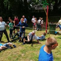 Piknik Integracyjny - Zagorzyce 2019 - przerwana lina