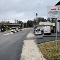 Ulica Podzamcze w Miechowie po przebudowie