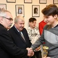 Powiatowy Konkurs Wiedzy Morskiej - I miejsce Karol Kozłowski LO Miech&oacute;w