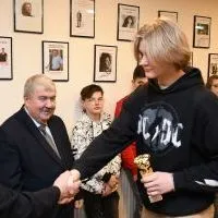 Powiatowy Konkurs Wiedzy Morskiej - III miejsce Krystian Fluśniak LO Miech&oacute;w