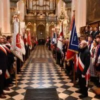 Uroczysta Msza św. w Bazylice Grobu Bożego z okazji 231. rocznicy uchwalenia Konstytucji 3 Maja