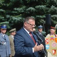 Minister Jan J&oacute;zef Kasprzyk na uroczystym przyjęciu 