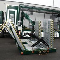 Mobilna Stacja Kontroli Pojazdów prezentowana na inaugurację Oddziału Zamiejscowego ITD koło Miechowa