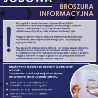 Profilaktyka jodowa strona - broszura informacyjna strona 1
