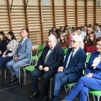 Ziemia Miechowska w Walce o Wolność - dyrektorzy szkół i goście konkursu w ZS Nr 2 w Miechowie