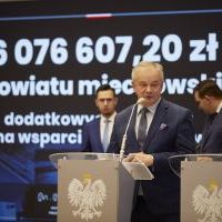 Krzysztof Świerczek, Przewodniczący Rady Powiatu Miechowskiego dziękuje za dodatkowe rządowe środki dla samorząd&oacute;w