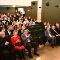 Podziwiający występy podczas VI Przeglądu Kolęd 