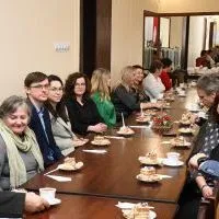Wicestarosta Paweł Osikowski, Wydział Oświaty, Organizacyjny, Komunikacji na spotkaniu podsumowującym 2022 rok