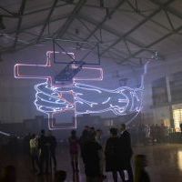 Spektakularny pokaz laserowy z historią Książa Wielkiego w tle