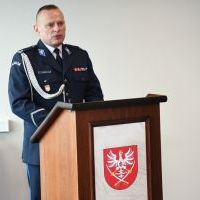 podinsp. Jacek Ros&oacute;ł dziękuje za powierzenie mu obowiązk&oacute;w komendanta KPP Miech&oacute;w
