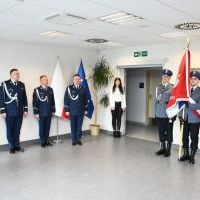 Uroczysta zmiana kierownictwa w KPP Miech&oacute;w