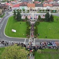 3 Maja 2023 w Miechowie - uroczystości na Rynku